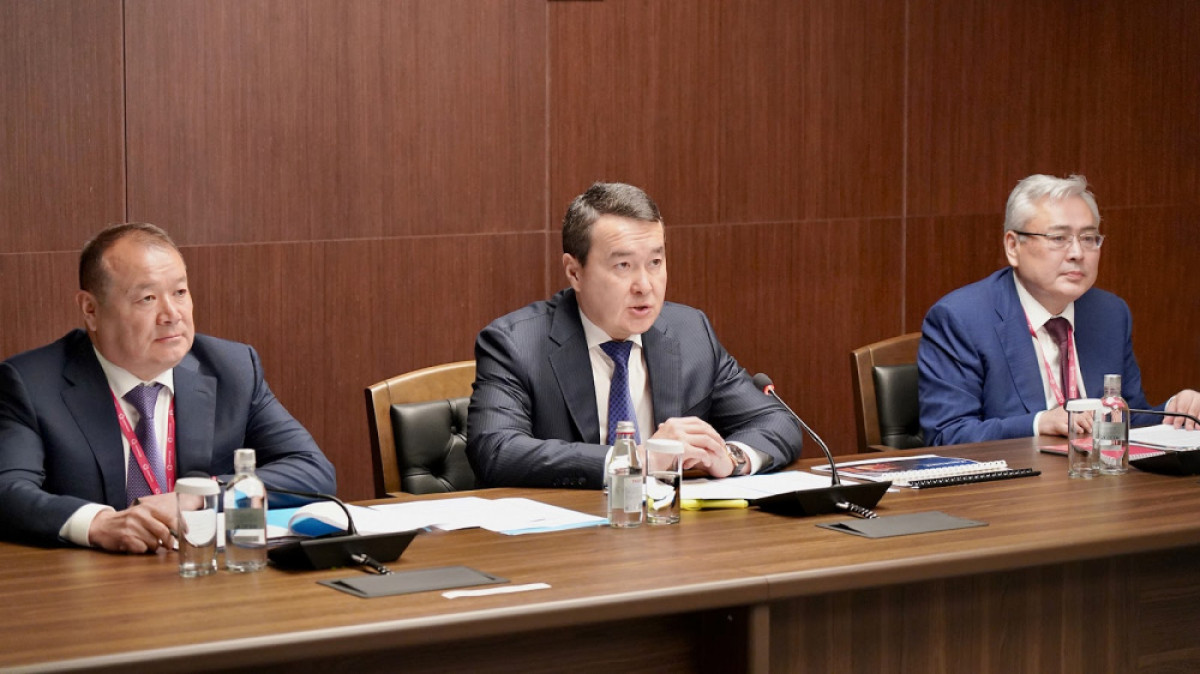 Kazakh Prime Minister holds meetings with heads of large Russian companies
