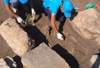 Древние останки женщины-воина нашли археологи из Шымкента 