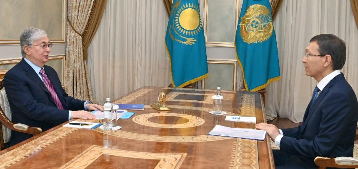 Head of State receives CEC Chairman Nurlan Abdirov