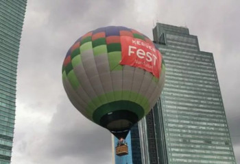 Астанада әуешары құлады