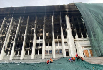 Алматы әкімдігі ғимаратын жөндеу қашан аяқталады?