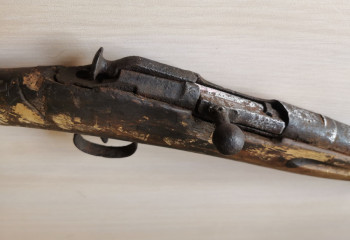 Раритетное ружье сдал в полицию житель Петропавловска