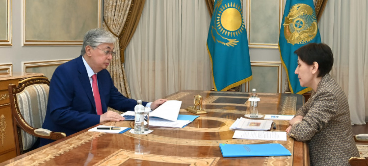 Мемлекет басшысы Еңбек және халықты әлеуметтік қорғау министрін қабылдады