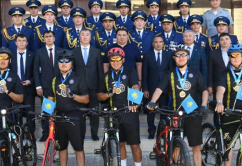 30 жылдыққа орай веломарафон өтті - ҰҚК