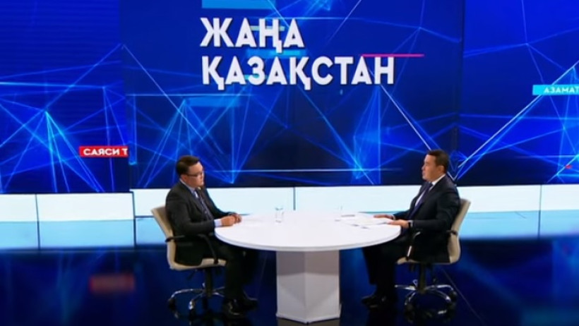  кадр из интервью Алихана Смаилова  