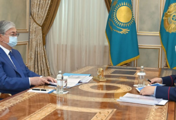 Мемлекет басшысы Ішкі істер министрін қабылдады