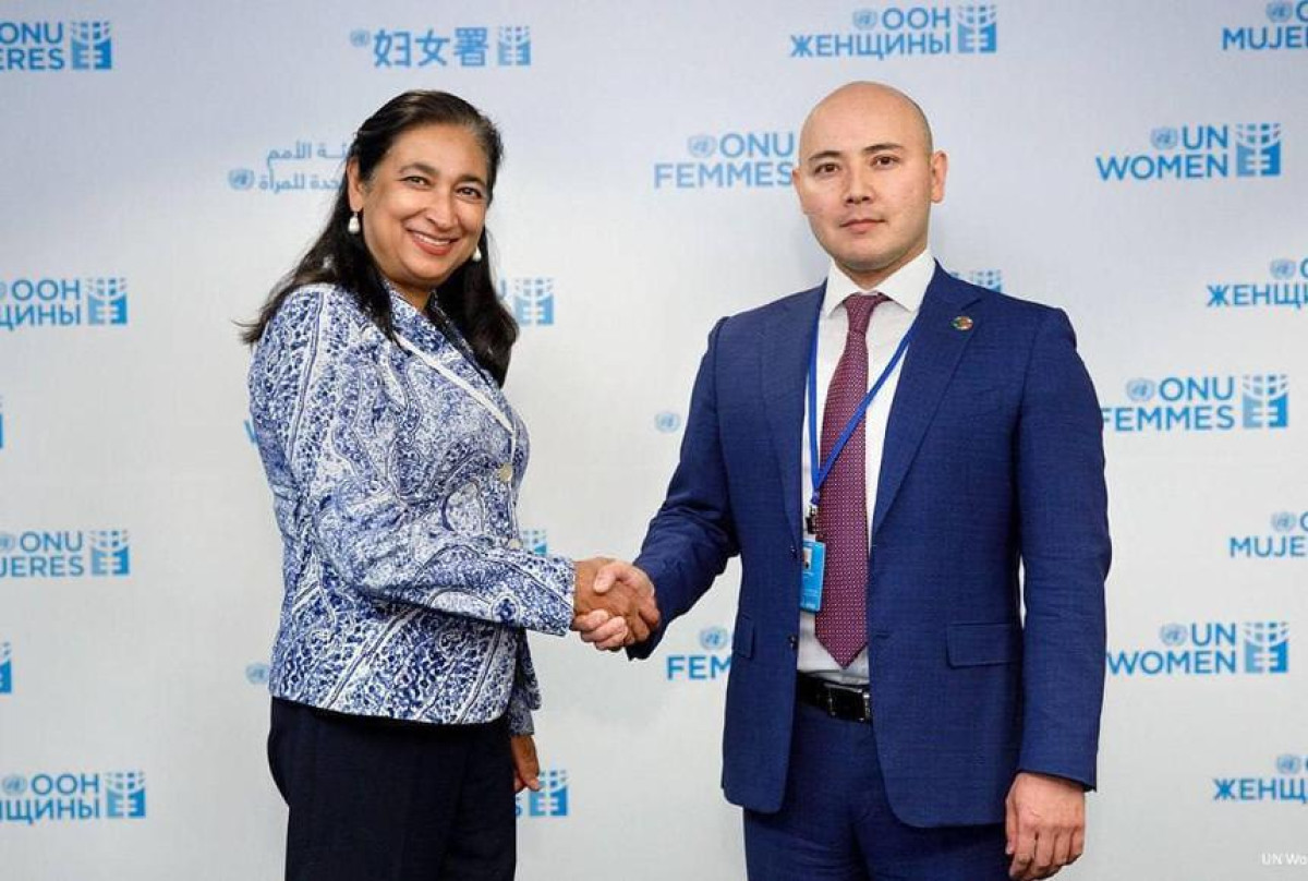 Алибек Куантыров обсудил вопросы гендерного равенства с помощником Генсека ООН