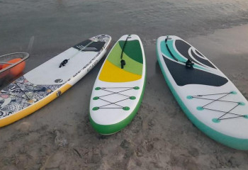 Шесть человек в Актау унесло в море на сапбордах