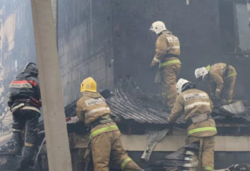 Елордада көпқабатты ғимараттан шыққан өрт сөндірілді