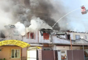 Атырауда 8 пәтер өртеніп кетті