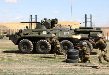 Десанттық-шабуылдау әскерлері оқу полигондарында жауынгерлік дайындықтан өтіп жатыр