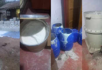 Қонаев қаласының полицейлері есірткі әзірлейтін зертхананы анықтады