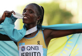 Kazakhstan wins gold medal at World Athletics Championships 