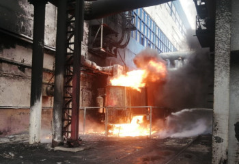 Павлодар жылу энергетикалық орталығында өрт шықты