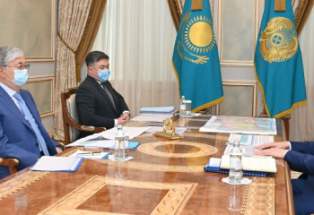 Мемлекет басшысы «QazaqGaz» ҰК» АҚ басқарма төрағасы Санжар Жаркешовті қабылдады