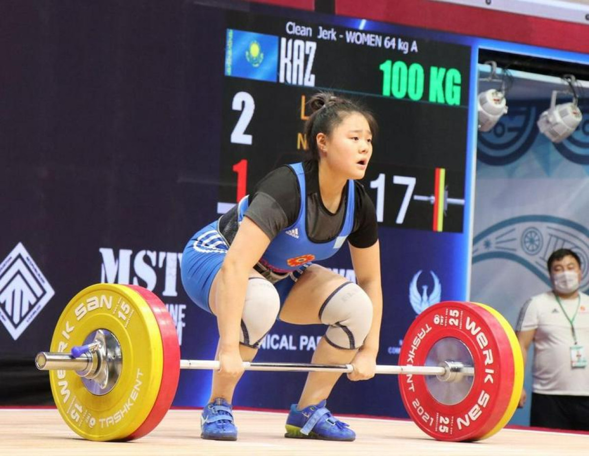 Ауыр атлетикадан Азия чемпионатында Надежда Ли күміс жүлдегер атанды