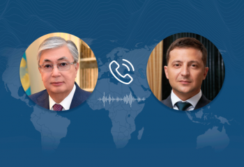 Tokayev has a telephone conversation with Zelenskyy