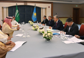 Tokayev holds meetings with heads of major companies in Saudi Arabia