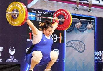 Азия чемпионатында Айжамал Сансызбаева күміс медаль жеңіп алды