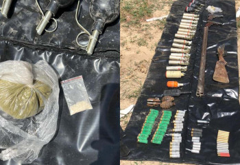 Схрон оружия найден в Алматы - видео