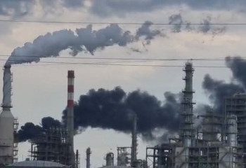 Работа АНПЗ остановилась – видео