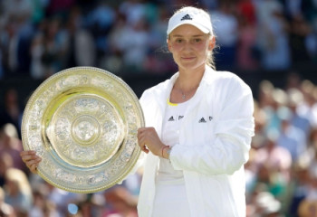 Rybakina visits UEFA's headquarters in Switzerland