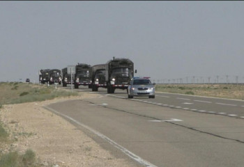 Ақтауда әскери дабыл қағылды