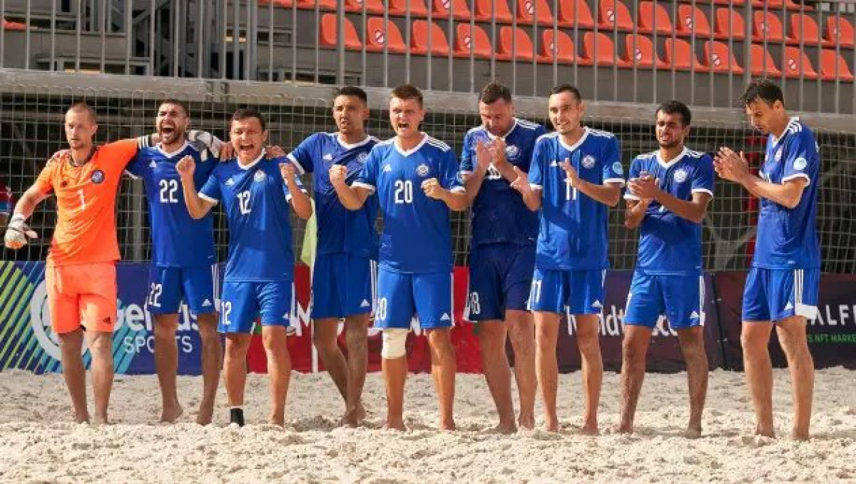 Сборная Казахстана осталась без финала Евролиги по пляжному футболу