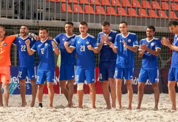 Сборная Казахстана осталась без финала Евролиги по пляжному футболу