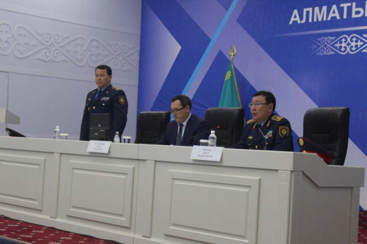 Алматы облысының полиция департаментіне жаңа бастық тағайындалды