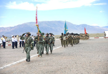 Совместное учение ОДКБ «Кобальт-2022» стартовало в Кыргызстане