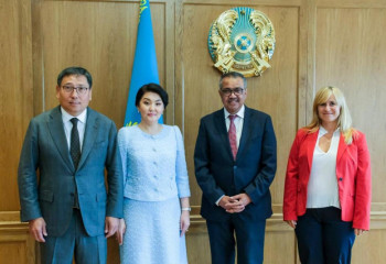 Алматыға ДДҰ басшысы Тедрос Адханом Гебрейесус келді