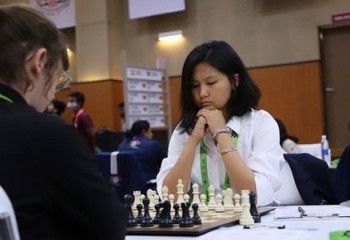 Казахстанские шахматистки потерпели первое поражение на всемирной олимпиаде