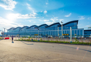 В столичном аэропорту закончили ремонт взлетно-посадочной полосы