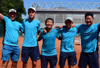 Юниорская сборная Казахстана по теннису вышла в полуфинал чемпионата мира