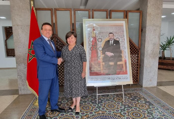 Ambassador of Kazakhstan meets with Minister of Transport and Logistics of Morocco