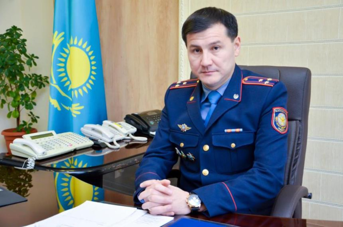 Ұлытау облысы полиция департаменті бастығының міндетін Қайыркен Әлиев атқарады