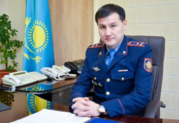 Ұлытау облысы полиция департаменті бастығының міндетін Қайыркен Әлиев атқарады