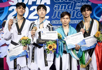 Kazakhstan wins two more medals at 2022 World Taekwondo Junior Championships 