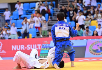 Қазақстандық дзюдошы Данияр Шамшаев Азия чемпионы атанды