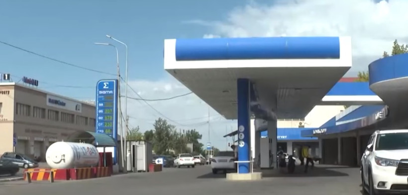  кадр из репортажа "Хабар 24"  