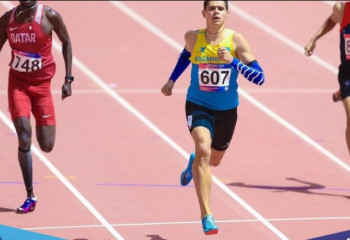 Runner Mikhail Litvin sets new national record