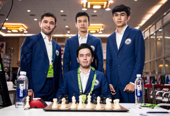 Өзбекстанның ерлер құрамасы тұңғыш рет шахмат олимпиадасының жеңімпазы атанды