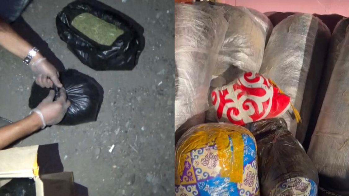 24 кг гашиша изъяла в ходе спецоперации полиция Караганды