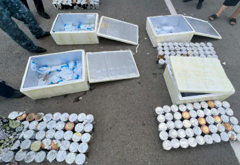 100 килограмм черной икры задержали на границе с Россией