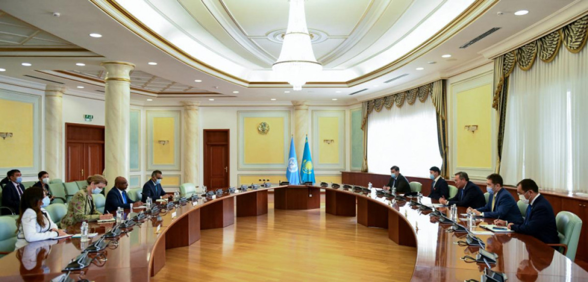 Kazakh FM meets with President of 76th session of UN General Assembly 
