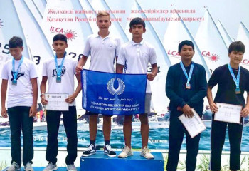 Түркістан облысының спортшылары желкенді қайықшылар арасында  жеңіске жетті