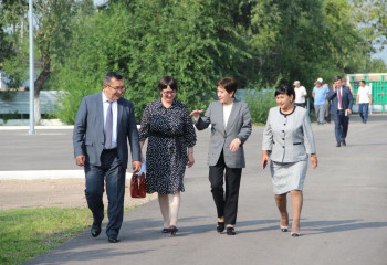 Дуйсенова прибыла с рабочей поездкой в Северо-Казахстанскую область
