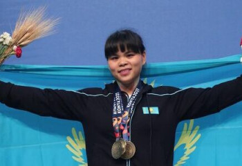 Тяжелоатлетка Чиншанло выиграла 