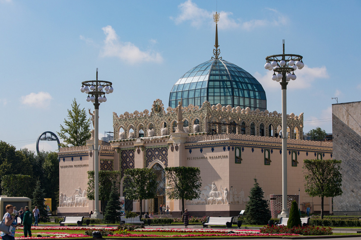 Казахстанский павильон ВДНХ признан лучшим реставрационным проектом Москвы